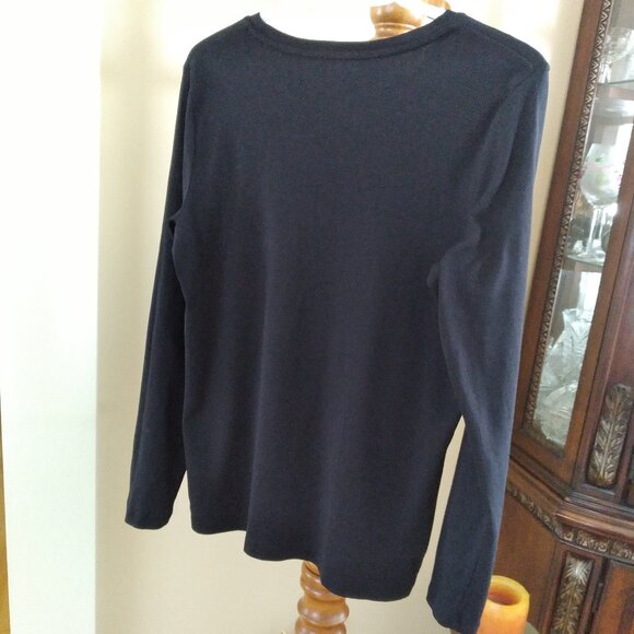 Reflections, Black Top, Cotton 100 %, Size - L - Picture 4 of 4